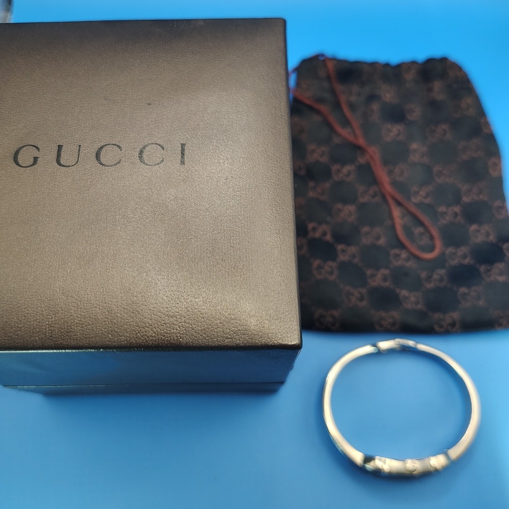 Vintage 1998 Authentic Gucci 6800L Swiss Women's Quartz Watch Full Set Bag & Box - Picture 12 of 12